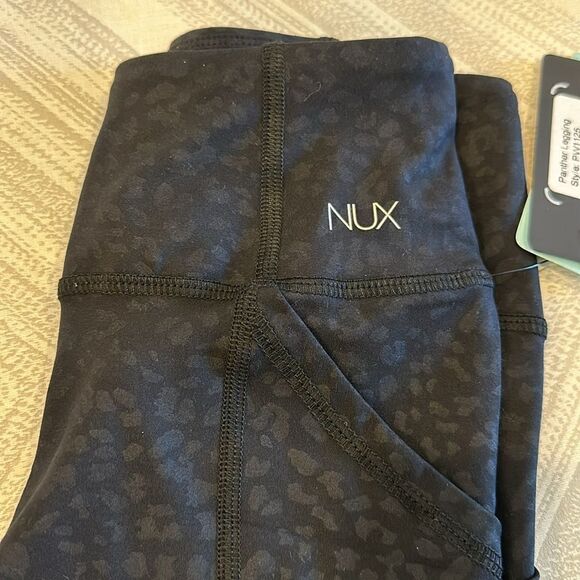 Nux Black on Black Panther Full Length Leggings - Picture 2 of 8